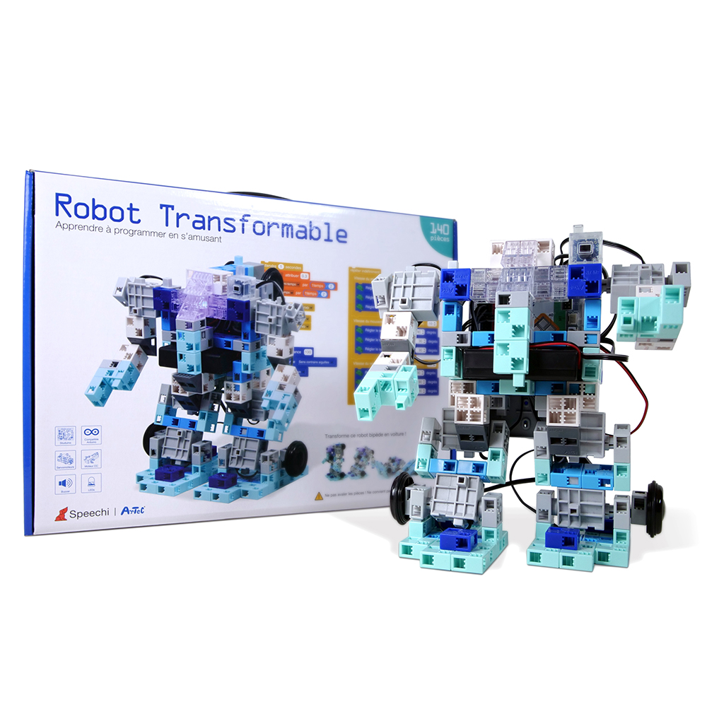 Kit robotique - Robot transformable en voiture