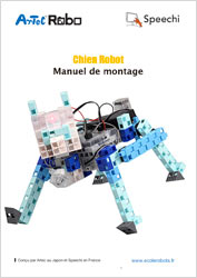 manuel robot chien educatif