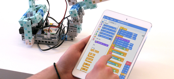 app programmation robot tablette scratch