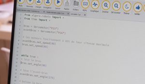 algorithme graphe python déplacement robot